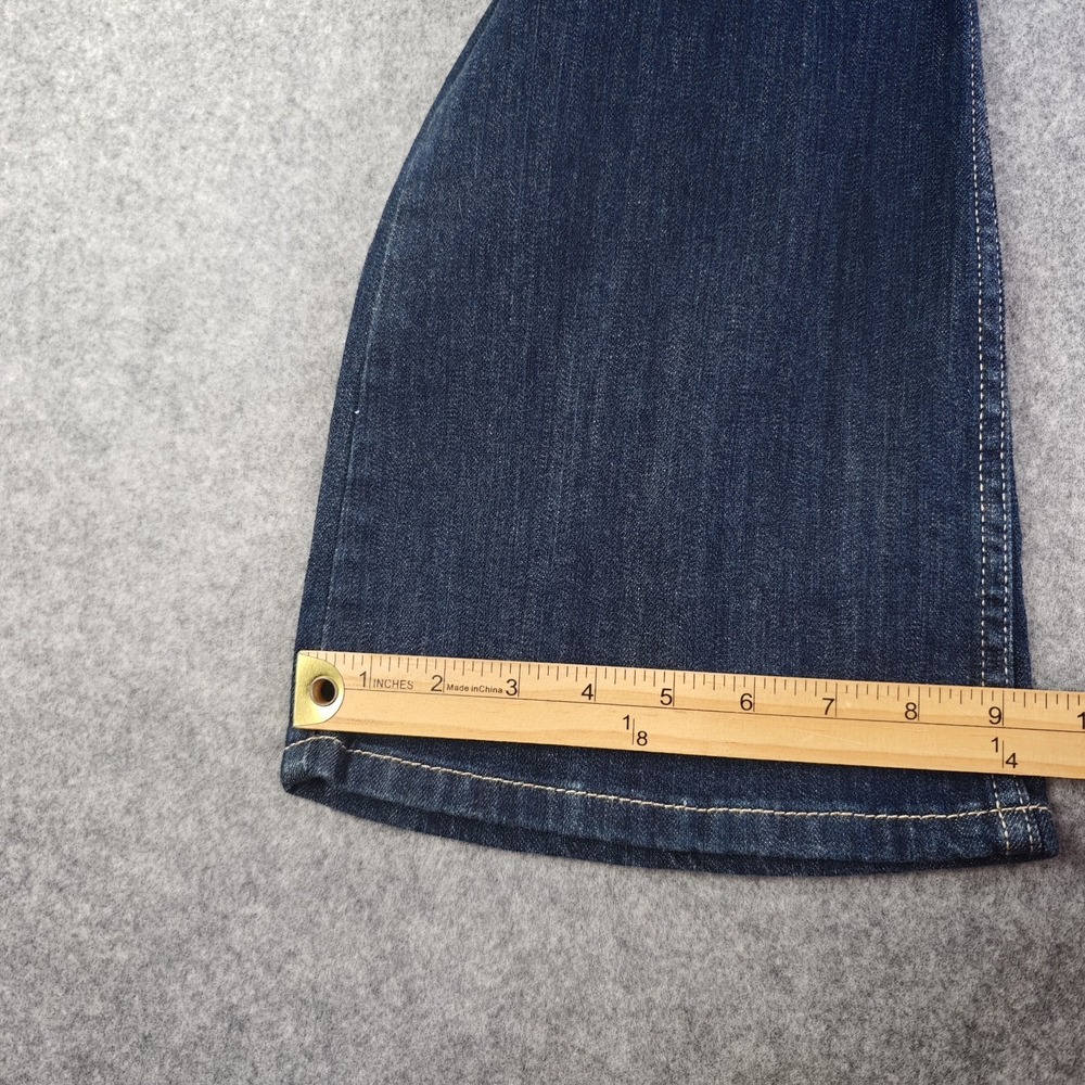 Levis 518 Superlow Jeans‎ Women's 30x30 Bootcut Dark Wash Mid Rise (33x30) - Picture 10 of 13